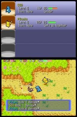 Pokemon Mystery Dungeon: Blue Rescue Team Screenthot 2